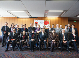 VISIT JAPAN　バッジの授与式と意見交換会を開催